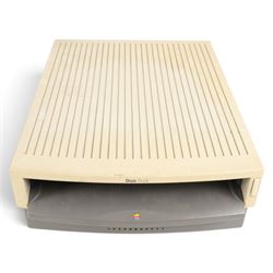 1990s Apple Macintosh Powerbook Duo 230 with Duo Dock and Macintosh Colour Display screen