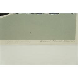 Preben Franck Stelvig (Danish 1942-2021): 'Stormens Sol-Torso', limited edition lithograph in colours signed inscribed numbered and dated '80 in pencil 51cm x 43cm