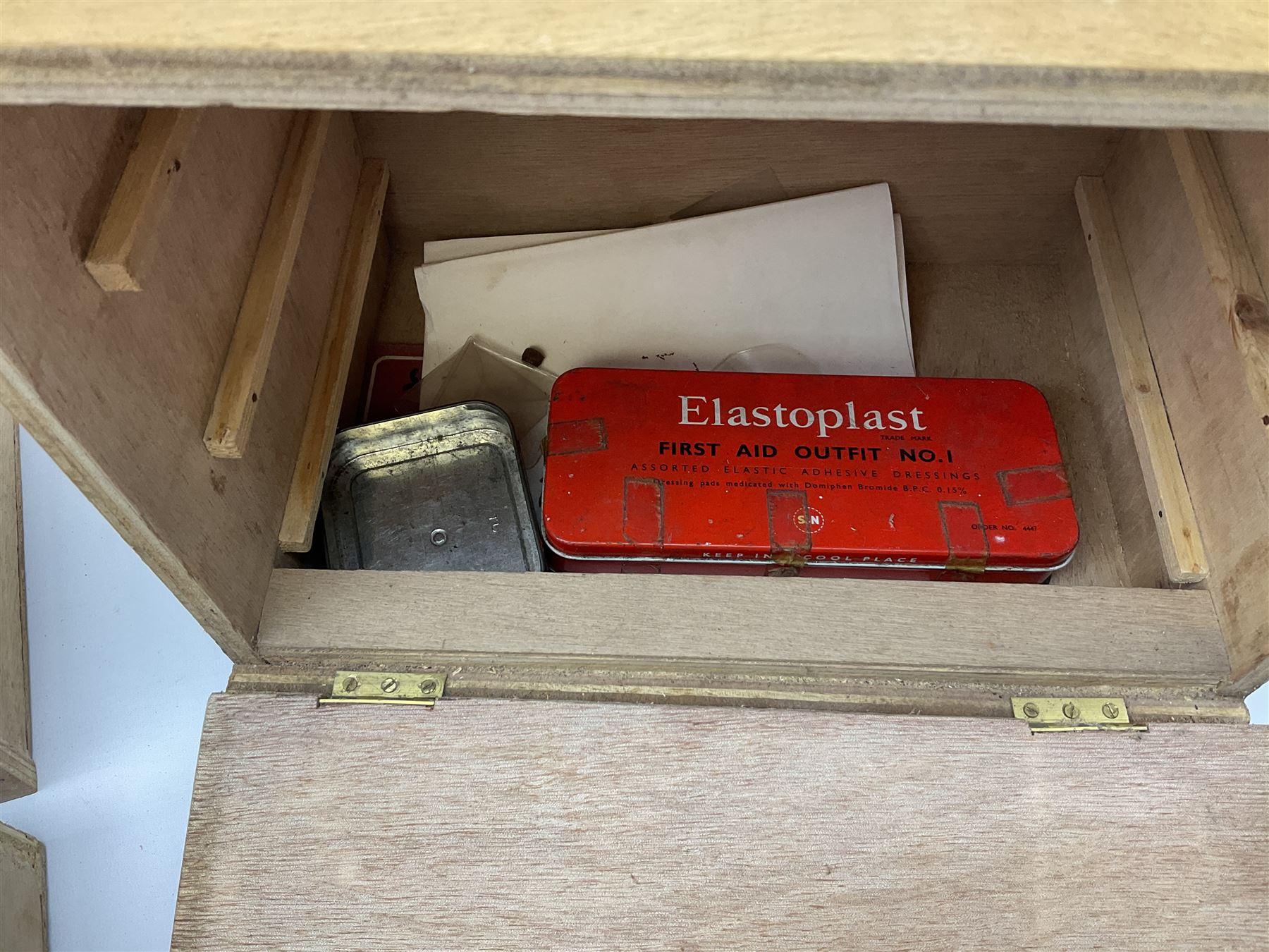 Three drawer collectors cabinet with fall front containing various Great British and World coins including GB pre-decimal coins, King George III 1806 penny, cartwheel pennies etc