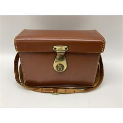 Paillard Bolex D8L STD 8mm cine camera body, serial no. 831223, with 'Paillard Switar 1:1.8 f=36mm AR' lens, serial no. 769123, Paillard Yvar 1:1.8 f=13mm AR' lens, serial no. 782154 and Paillard Pizard 1:1.9 f=5.5mm AR' lens, serial no. 717045, in leather carry case