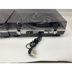 Pair of Numark TT-1510 DJ belt-drive turntables, serial nos.C1011001845 and C1011001846 (no cartridges); with paperwork