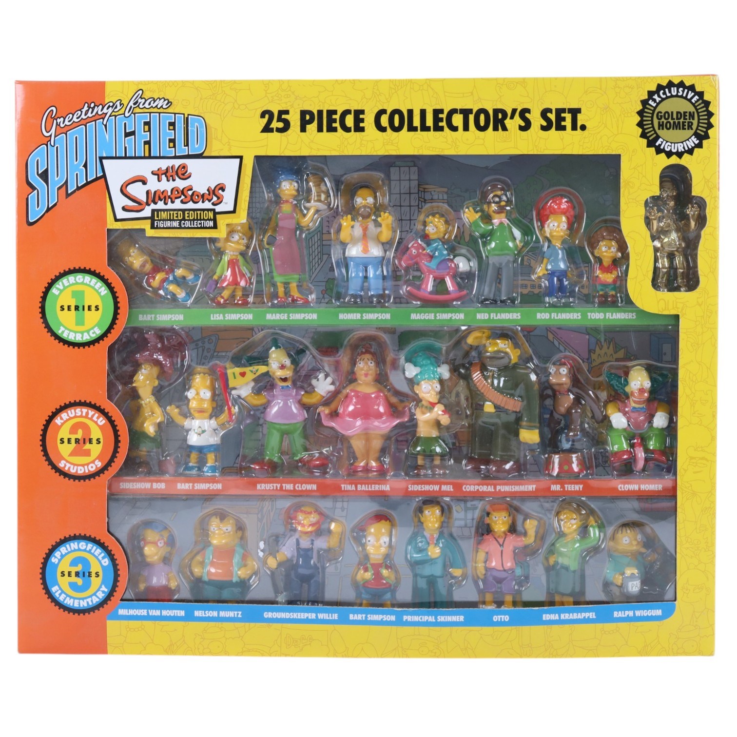 Winning Moves The Simpsons limited edition figurine collection, boxed