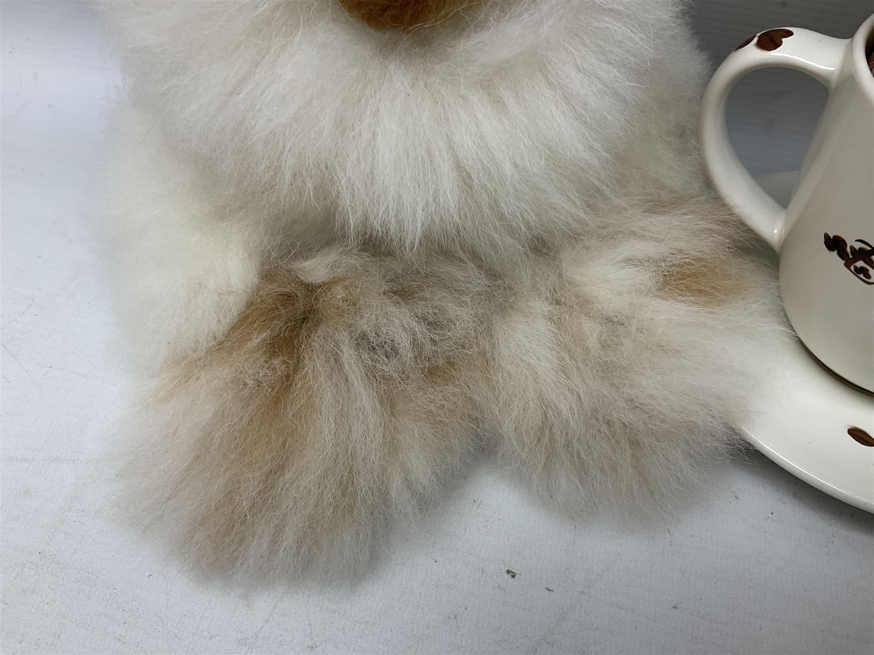 Charlie Bears - limited edition Minimo Collection 'Cappuccino' No.184/1000 and 'Espresso' No.21/1000; each with labels and complete with purpose made ceramic cups and saucers; Bearhouse emu; and Alpaca Collection teddy bear No.5800S (4)