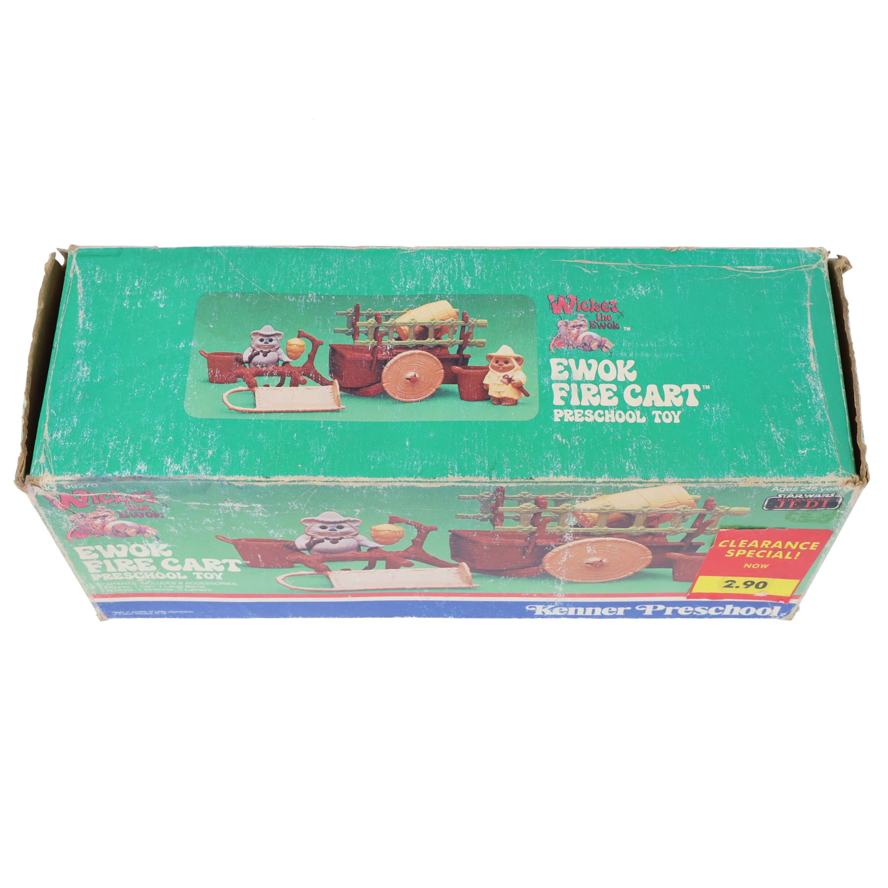 Kenner Pre School Star Wars Return of the Jedi Ewok Fire Cart, no. 99270, boxed 