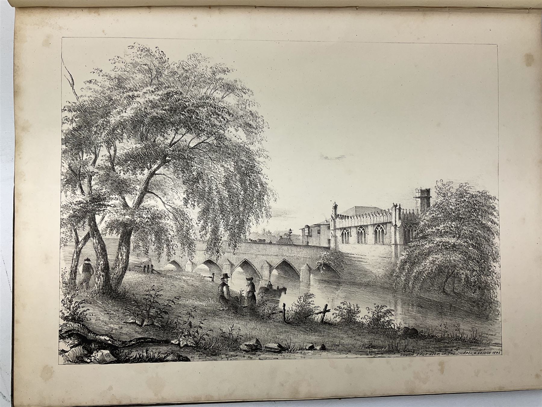 Kilby Rev. Thomas: Scenery in the Vicinity of Wakefield 1843, illustrated with engraves plates, decorative green cloth/ gilt binding with all edges gilt