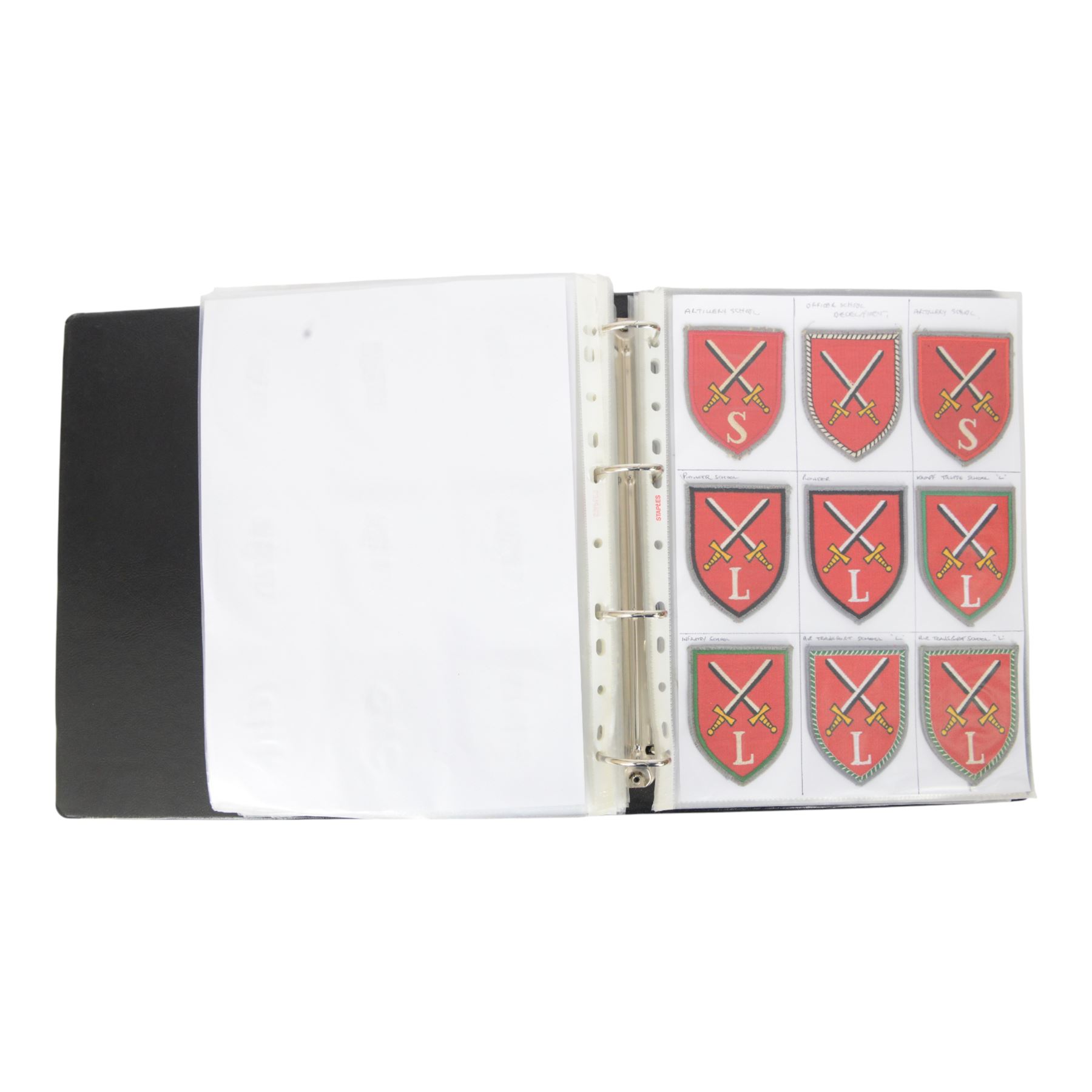 Collection of East German and West German Military cloth insignia, approximately one hundred and eighty three cloth and bullion badges, circa.1950-60
