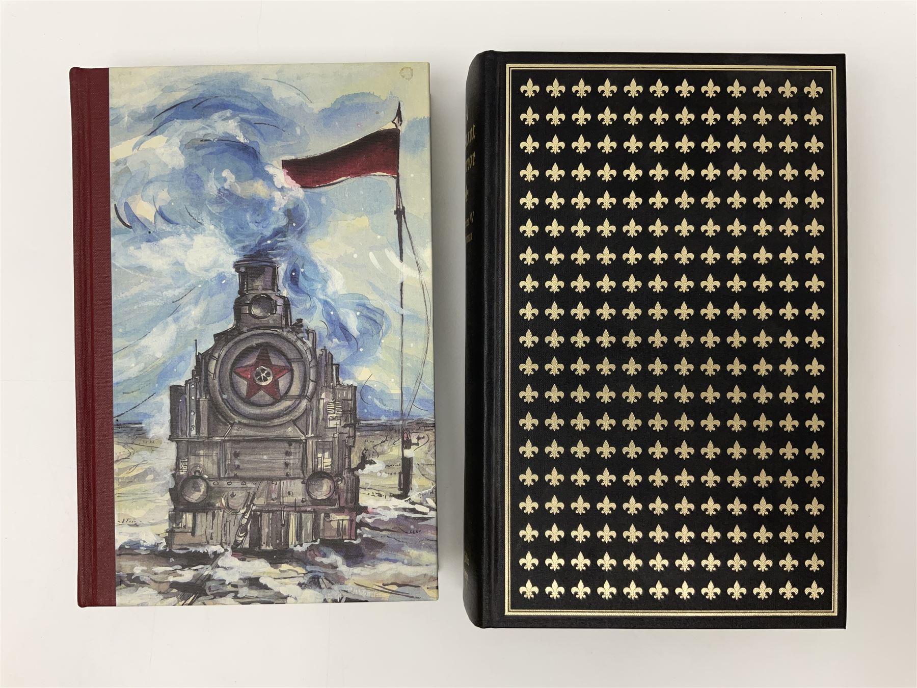 Folio Society - fifteen volumes including ten by Thomas Hardy, together with The Waning of the Middle Ages and Doctor Zhivago, etc, all missing slip covers 