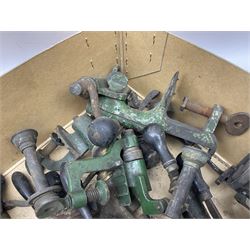 Over twenty items of shotgun cartridge making equipment including eight roll turnover tools, four re/decapping tools, six powder measures etc