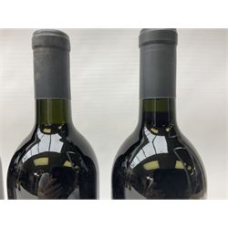 Mixed red wines comprising Tyrrell's Vintage 1992 Long Flat Red, 750ml, 12.5% vol, four bottles, Goundrey Mount Barker 1992 Cabernet Merlot, 750ml, 12% vol, four bottles, and four Tyrrell's Old Winery pinot noir, 13% vol (12)