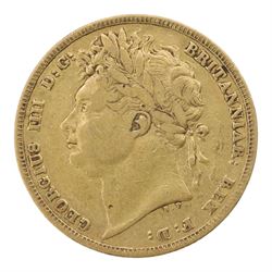 George IIII 1821 gold full sovereign coin
