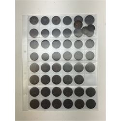 Interesting collection of 18th century and later Commonwealth and international coins, including India, Rhodesia, South Africa, Spain, Italy, Netherlands, Palestine, Russia, canada, Greece, Jersey, Guernsey, Germany, France, etc, including many silver examples