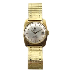  Tissot Visodate Seastar Seven automatic gold-plated wristwatch  