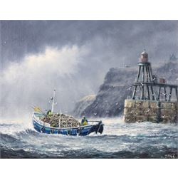 Jack Rigg (British 1927-2023): 'Yorkshire Cobble', oil on canvas board signed, titled and ...