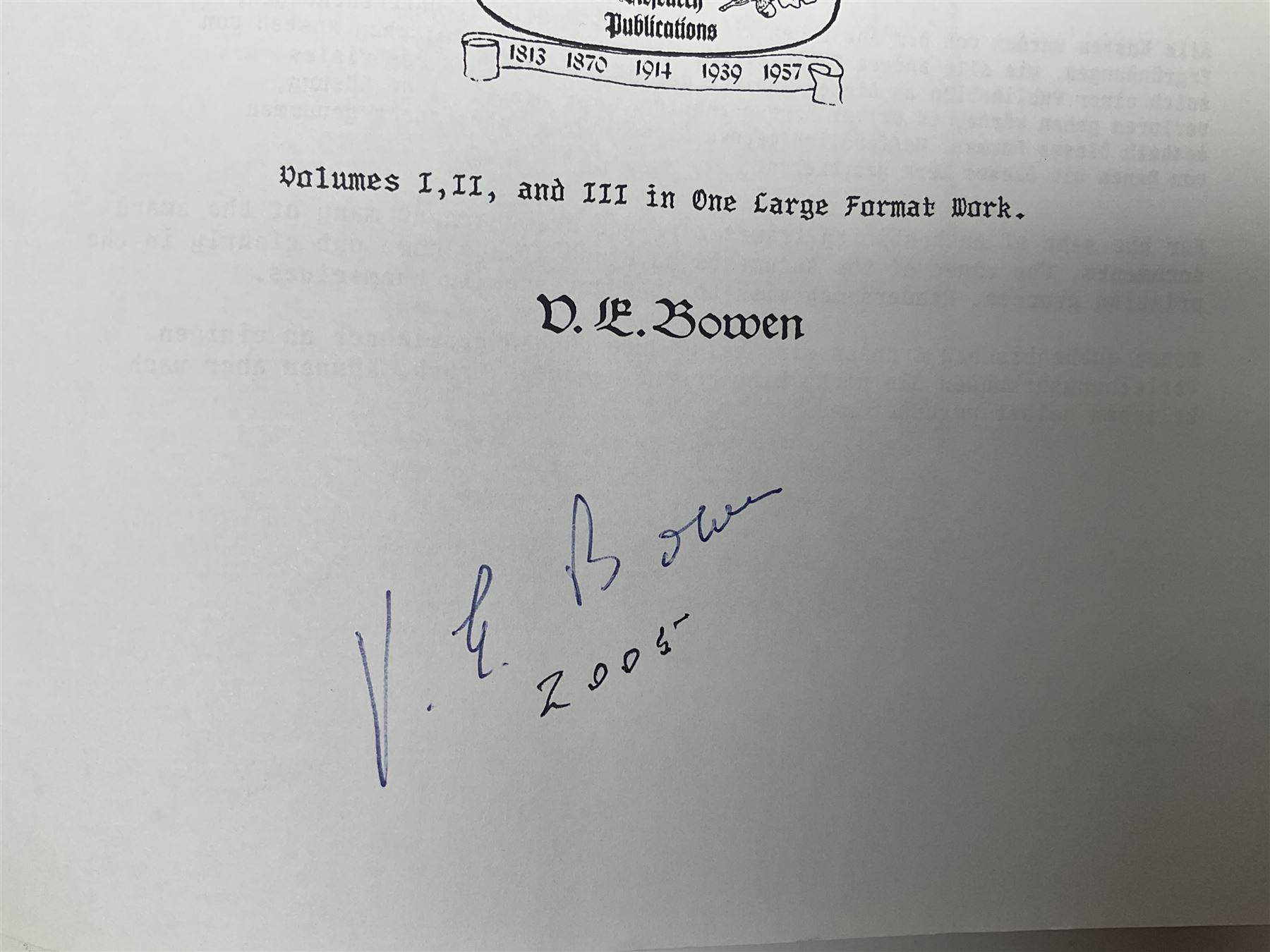 Excellent collection of twelve German Third Reich reference books including four by Adrian Forman - Guide to Third Reich German Awards and Documents, ........ Documents and Their Values. Volumes one and two. Both limited edition and signed by the author; and Bravery, Courage & Valour - Decorations and Awards of the Third Reich; D.E. Bowen: The Prussian & German iron Cross. Signed by the author; Ulric of England: Collecting Third Reich 'SS' and Political Cuffbands. Two volumes; Don Boyle: 'SS' Totenkopf H. Himmler Ring 1933-1945. 2nd printing. Signed by the author and inscribed to 'Adrian' (Forman); and four others (12)