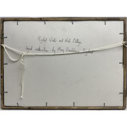 Mary Backhouse Bigland (British 1844-1908): 'Grasmere' and 'Rydale Water and Nab Cottage', pair watercolours signed, titled verso 16cm x 27cm (2)