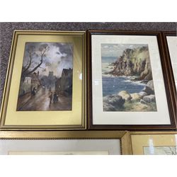 Collection of principally early 20th century watercolours, artists including George Sykes, David James Carr, W Hamilton Booth, Kate Patterson, C Maurice, J Russell, etc