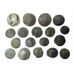 Ancient Roman Coinage, group of seventee