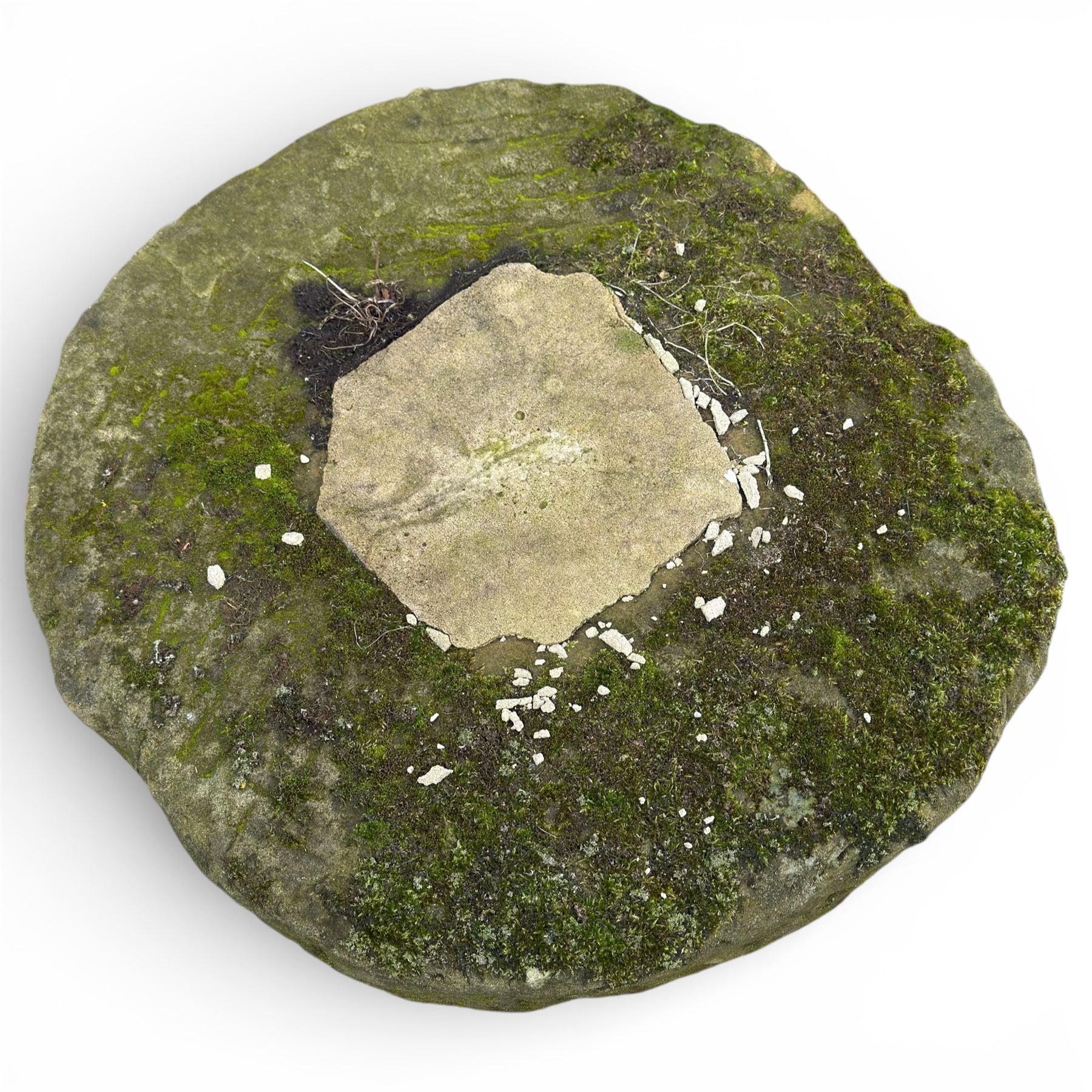 Millstone Along with 19th century stone trough