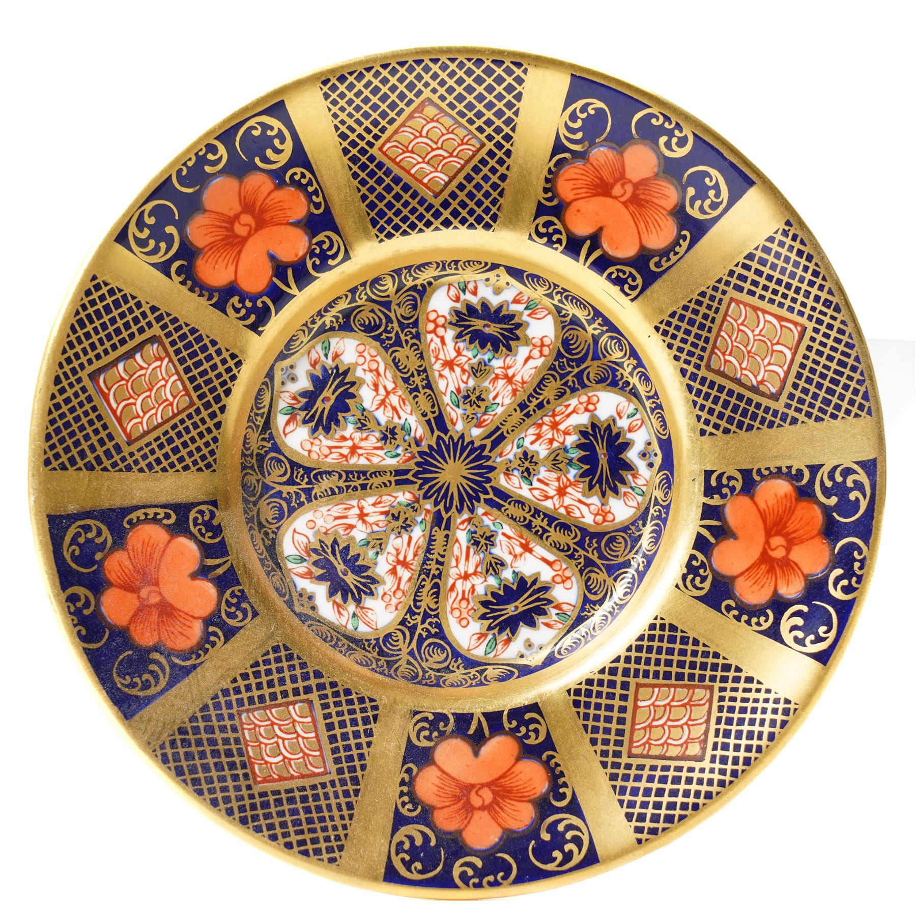 Set of six Royal Crown Derby Imari coffee cans and saucers, pattern 1128 