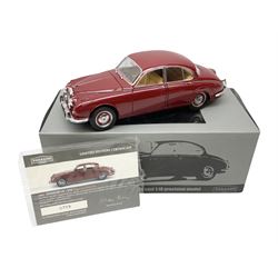 Paragon limited edition 1:18 scale die-cast model of a 1967 Daimler V8-250, No.799/3000, boxed with certificate