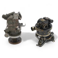 Ross London laquered brass Director No. 6 MKII stamped 1923, upon a trifrom base stamped A...