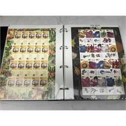 Queen Elizabeth II mint decimal stamps, mostly in smiler sheets,  face value of usable postage approximately 1,050 GBP
