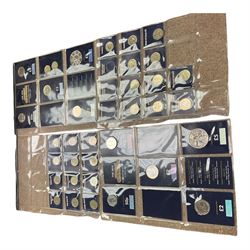 The Royal Mint United Kingdom 2017 proof coin set, commemorative edition, cased with certificate, togehter with other coins