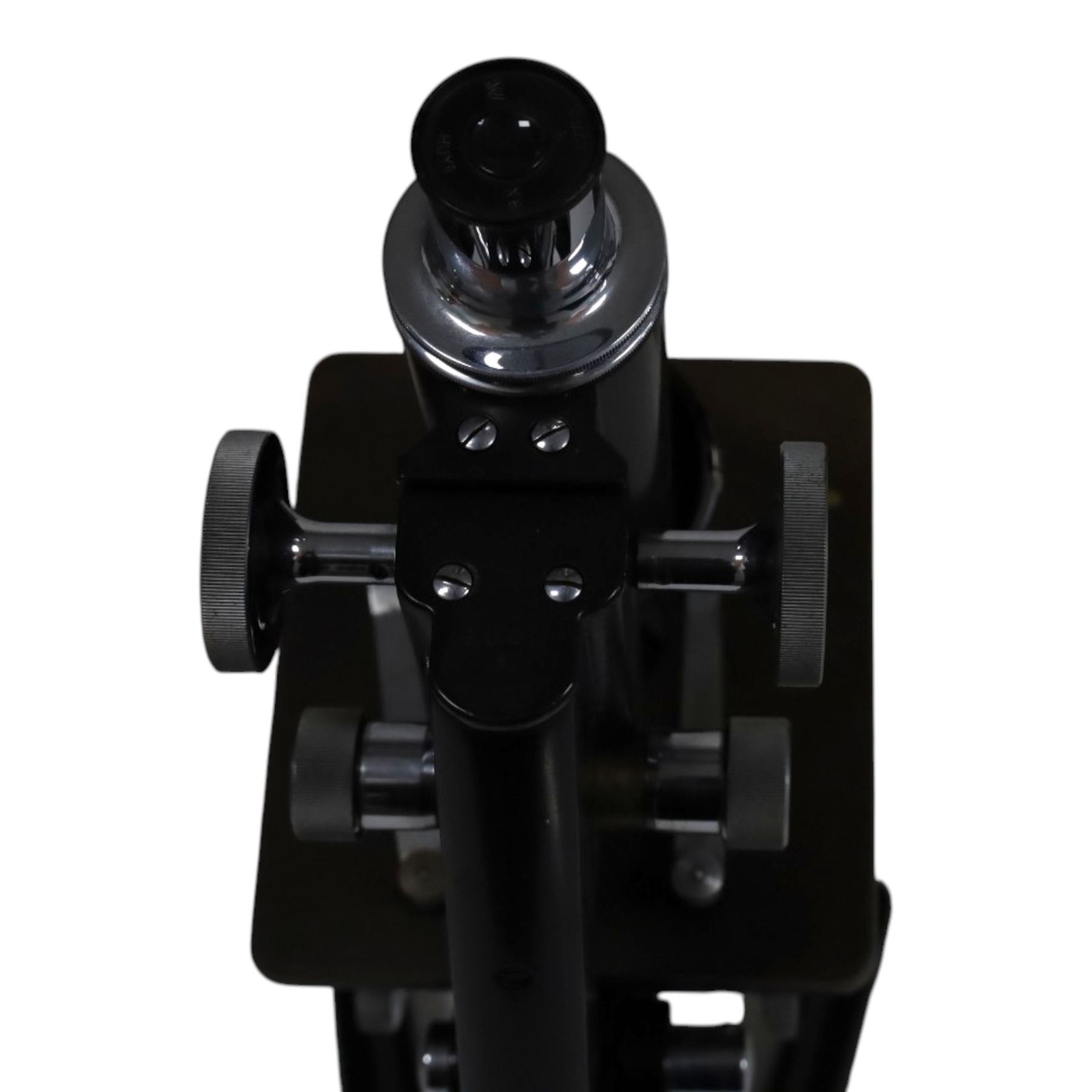 Mid 20th century W.Watson & Sons Ltd Service II microscope, no. 115096, in fitted carry case, originally sold by the Grant Museum of Zoology and Comparative Anatomy on behalf of the Department of Biology, University College London