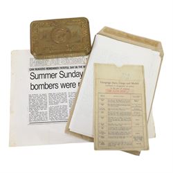 WWII medal set, awarded to R. Wardsworth, Royal Artillery and Raiding Support Regiment, together with photograph, service records and correspondents between members of the Raiding Support Regiment     