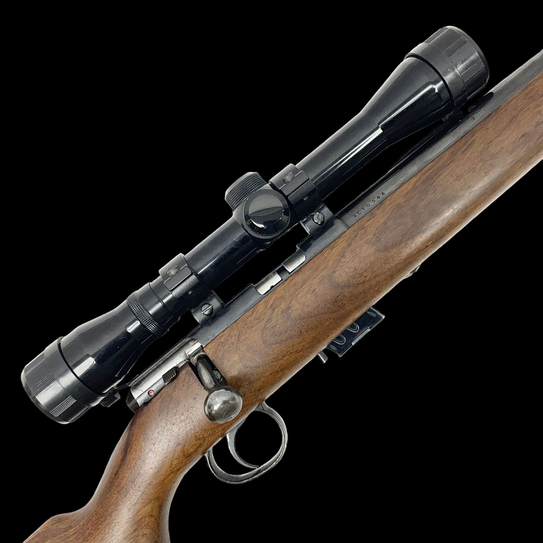 FIREARMS CERTIFICATE REQUIRED - BSA Supersport 5 bolt-action .22 LR rim-fire rifle with five-shot magazine, the 58.5cm (23