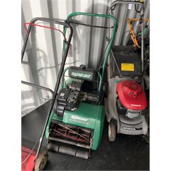 Qualcast classic petrol 35s lawnmower with box - THIS LOT IS TO BE COLLECTED BY APPOINTMENT FROM DUGGLEBY STORAGE, GREAT HILL, EASTFIELD, SCARBOROUGH, YO11 3TX