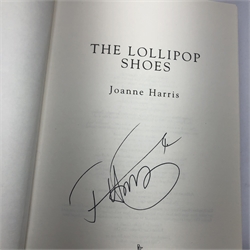  Signed first editions comprising Lee Child: One Shot, Persuader & Past Tense Daniel Cole: Ragdoll Joanne Harris: The Lollipop Shoes Matthew Reilly: Scarecrow (hardbacks) and Kate Ellis: The Marriage Hearse (paperback) (7)   