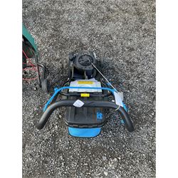 MacAllister petrol lawnmower and Bosch garden shredder - THIS LOT IS TO BE COLLECTED BY APPOINTMENT FROM DUGGLEBY STORAGE, GREAT HILL, EASTFIELD, SCARBOROUGH, YO11 3TX