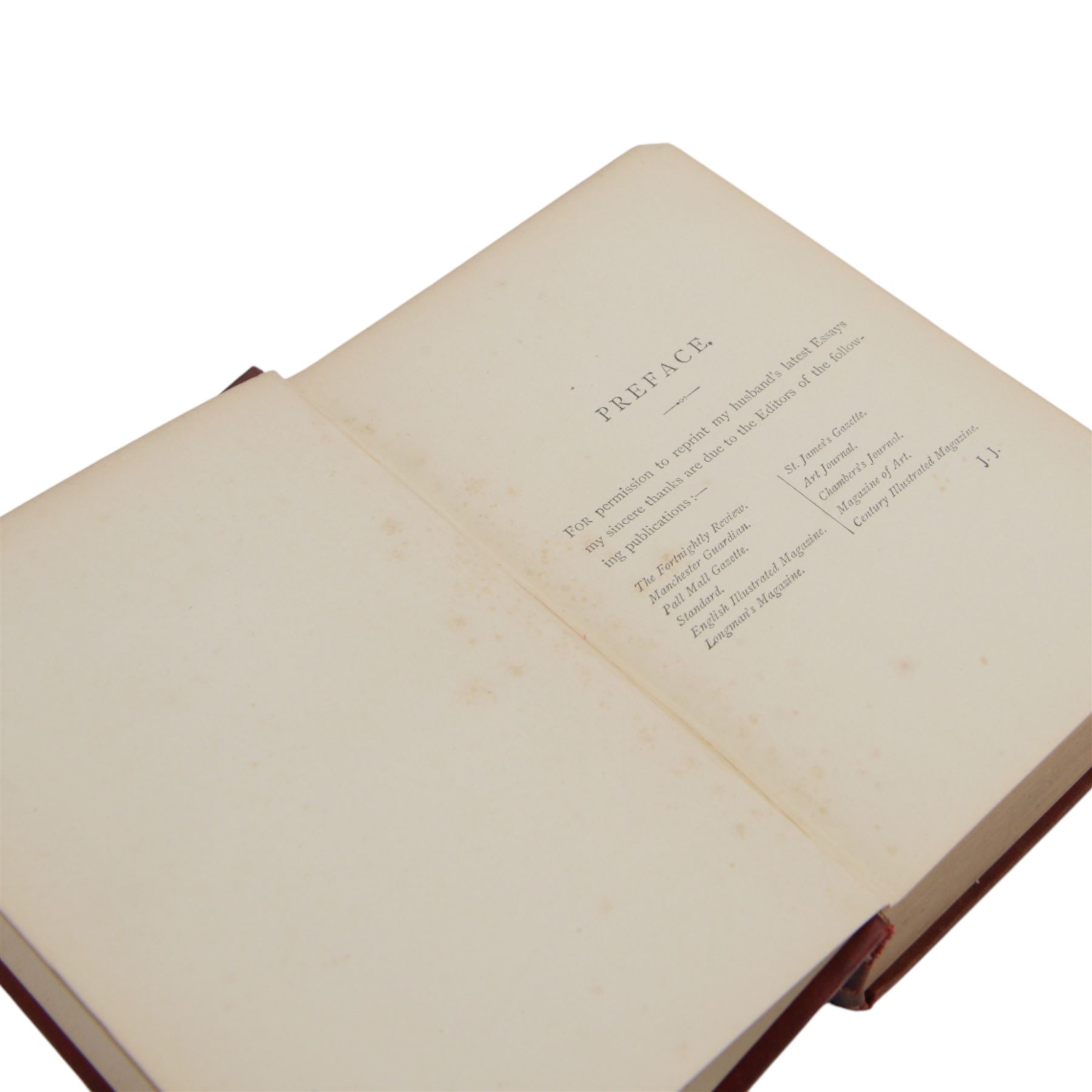 Richard Jefferies; collection of eleven books, including Wild Life in a Southern Country, The Open Air, Amaryllis at the Fair, The Story of my Heart etc  