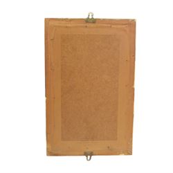 Wm Younger's No. 3 wooden advertising plaque, together with metal advertising sign and a framed poster 