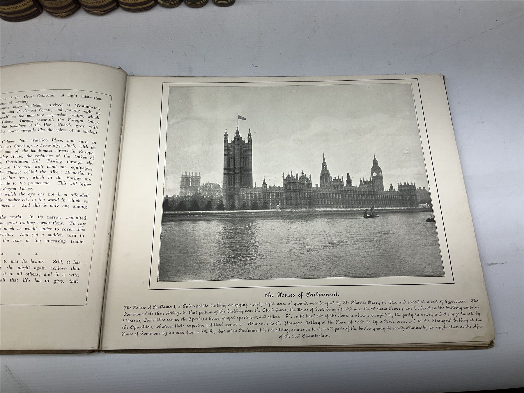 Hammerton, J.A; People of all Nations, Hodder, Edwin; Cities of the World, in three volumes, Walford, Edward; Old and New London Illustrated, A Narrative of Its History, It's People, and It's Places, in six volumes, The Descriptive Album of London