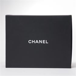 Chanel - ‘19’ Medium Flap Bag, the model introduced in 2019 as one of the final designs associated with Karl Lagerfeld, in cream quilted lambskin leather with mixed gold, silver and ruthenium-tone chain strap and signature CC monogram turn-lock fastening, unused with original dust bag and box