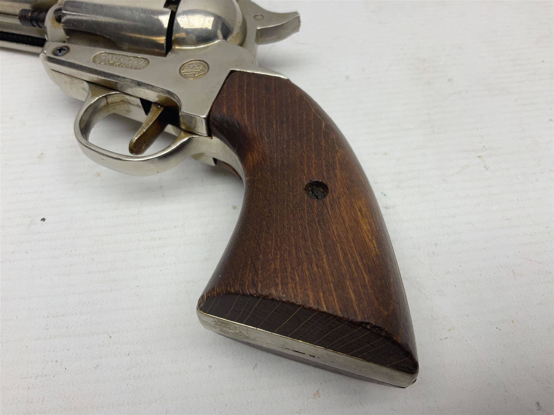 Italian ME Ranger blank-firing six-shot revolver, .380 cal. 9mm krall L30cm overall