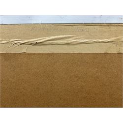 John Barrie Haste (British 1931-2011): 'Blubberhouse Moors', watercolour signed, titled verso 38cm x 65cm 