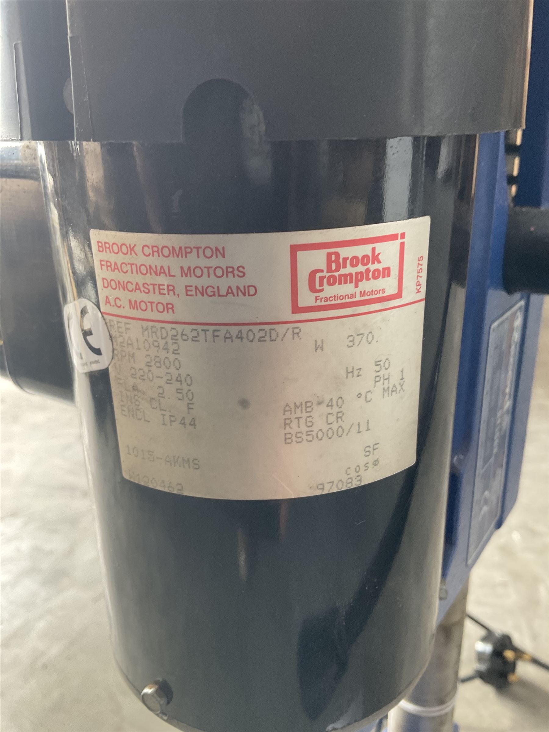 Record RPM75 bench morticer 