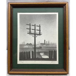Trevor Grimshaw (Northern British 1947-2001): Signal, limited edition lithograph signed and numbered 363/500 in pencil, 21.5cm x 18.5cm 