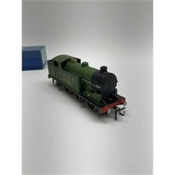 Hornby Dublo - three-rail Class N2 0-6-2 Tank locomotive No.9596, in medium blue box with inner card cover and instructions.