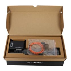 Miops Splash Water Drop Kit and Holder Kit, both boxed, together with a Miops camera trigger and a Gossen Digipro F exposure metre