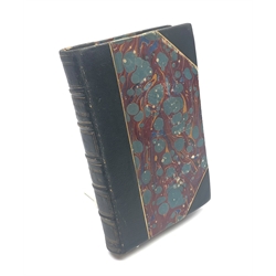  Bewick T: History of British Birds. Volume ll Water Birds, 1804 First edition. Illustrated with text vignettes. Half moroccan leather with marbled boards and gilt panelled spine 1vol  