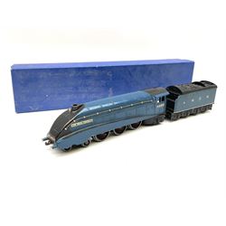Hornby Dublo - three-rail pre-war A4 Class 4-6-2 locomotive 'Sir Nigel Gresley' No.4498; in modern collector's blue box
