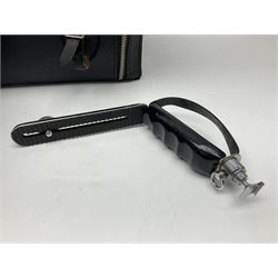 Yashica-A camera body, serial no. A4080073, with 'Yashikor 1:3.5 f=80mm' lens, serial no. 209272 and 'Yashikor 1:3.5f=80mm' lens, serial no 22942, together with Yashica TL-Electro camera body, serial no. 5054162 with 'Yashinon-DS 50mm 1:1.9  40056038