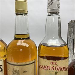 Ten bottles of blended Scotch whisky, including Old St Andrews Clubhouse, Chivas Regal, Grants etc, various contents and proofs (10)