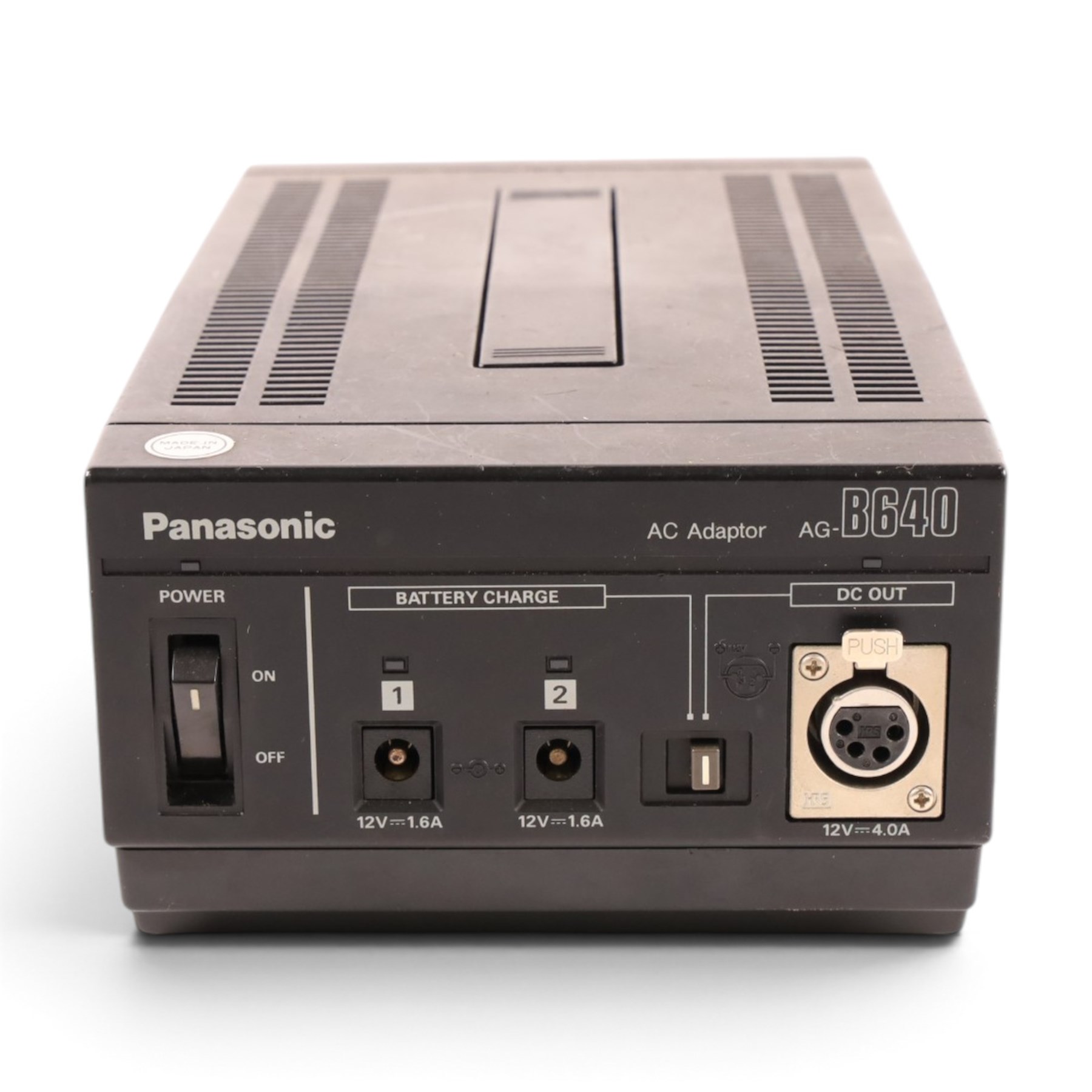 Sony Pro-Betacam SP Camcorder UVW-100BP serial no. 41461, with a Fujinon Aspheric 16x TV Zoom lens, and related accessories including boxed PAG SF1 battery charger, PAGbelt IC2 integral charger, eight PAG NFX 1 rechargeable batteries and a Panasonic AG-B640 AC adapter, previously used by Andrew Dow at the National Railway Museum