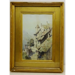 Alexander Wallace Rimington (British 1854-1918): 'Auvergne', watercolour signed, titled verso 40cm x 27cm  