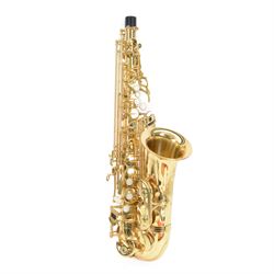 Elkhart series 2 Alto Saxophone- fully ribbed lacquered body and keywork, with mouthpiece,...